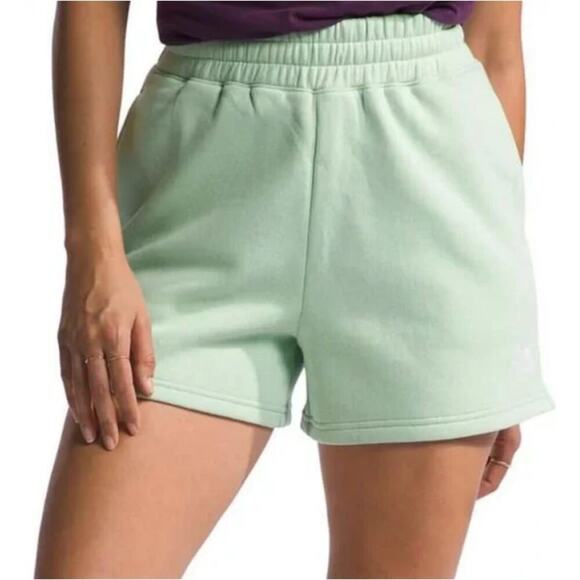 The North Face Women's Misty Sage Evolution Fleece Shorts Size XXL - Picture 1 of 5